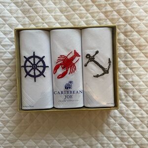 NEW Caribbean Joe Box Set of Handkerchiefs